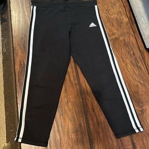 Girls adidas athletic capris